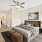 Pet Friendly apartments Granby CT a bedroom with a bed and a fan